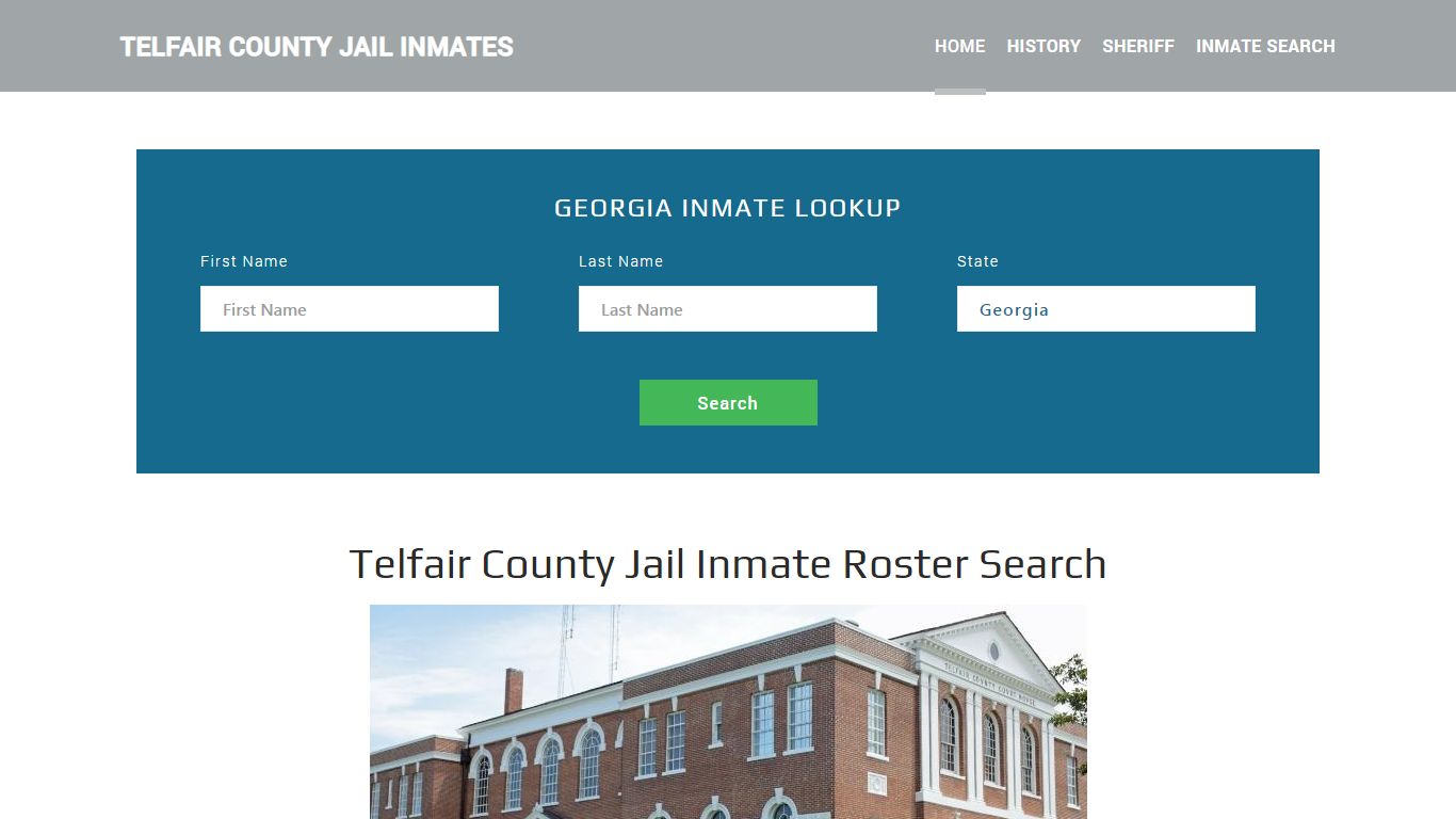 Telfair County Jail Inmate Roster Lookup, Milan, GA